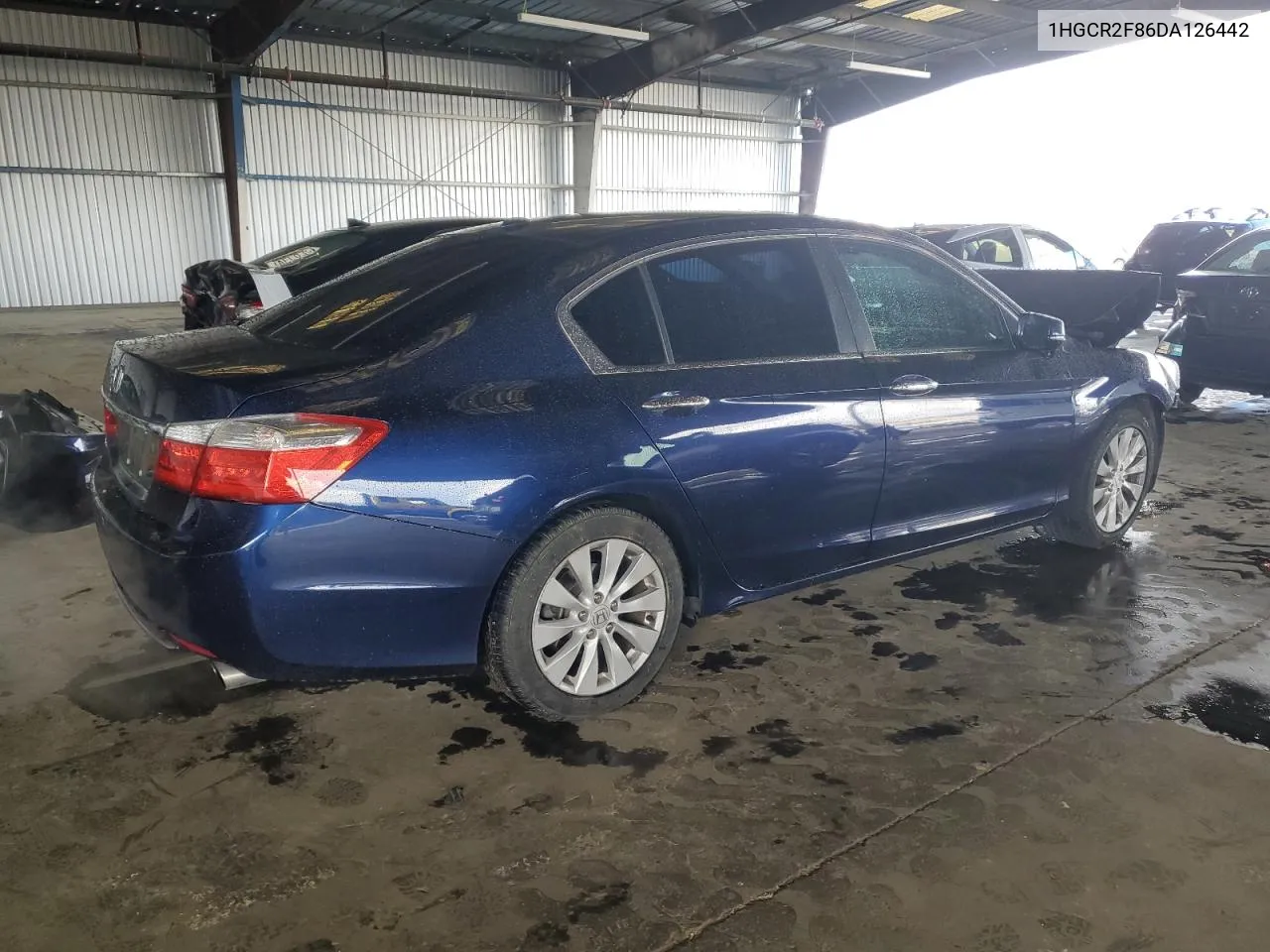 2013 Honda Accord Exl VIN: 1HGCR2F86DA126442 Lot: 80336074