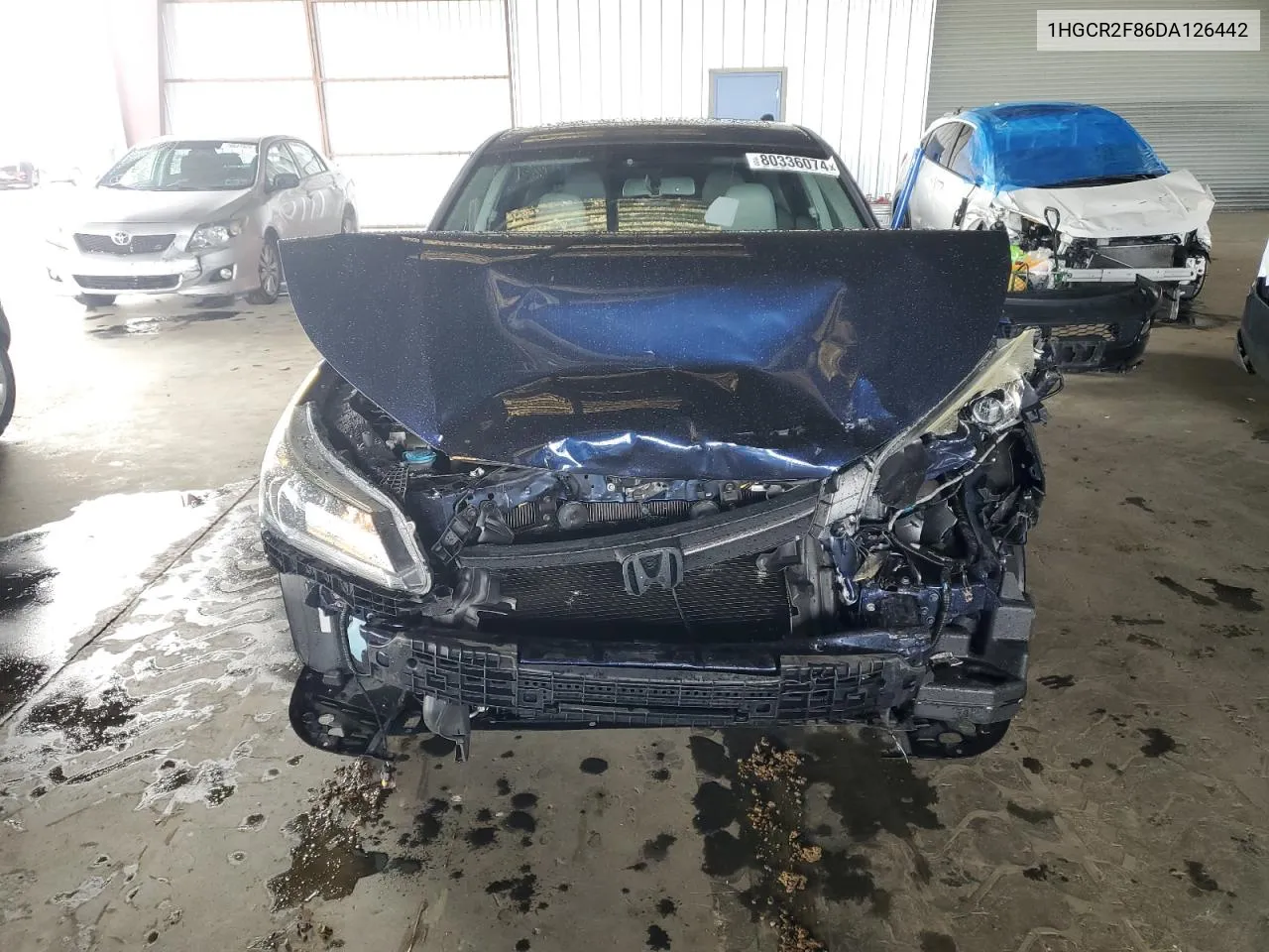 2013 Honda Accord Exl VIN: 1HGCR2F86DA126442 Lot: 80336074