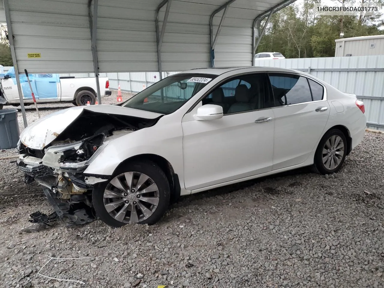 2013 Honda Accord Exl VIN: 1HGCR3F86DA031773 Lot: 80452224