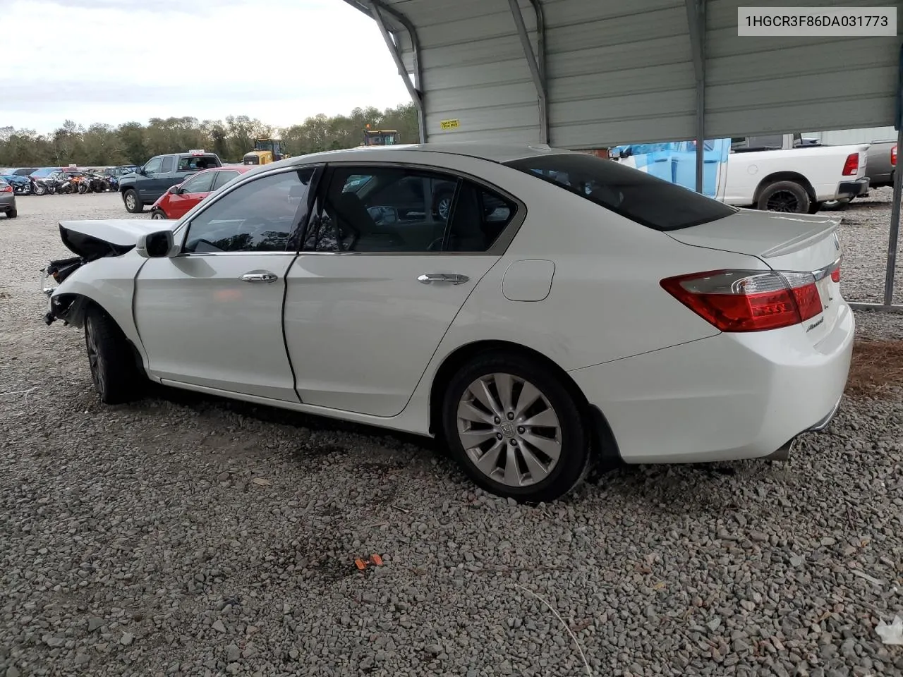 2013 Honda Accord Exl VIN: 1HGCR3F86DA031773 Lot: 80452224