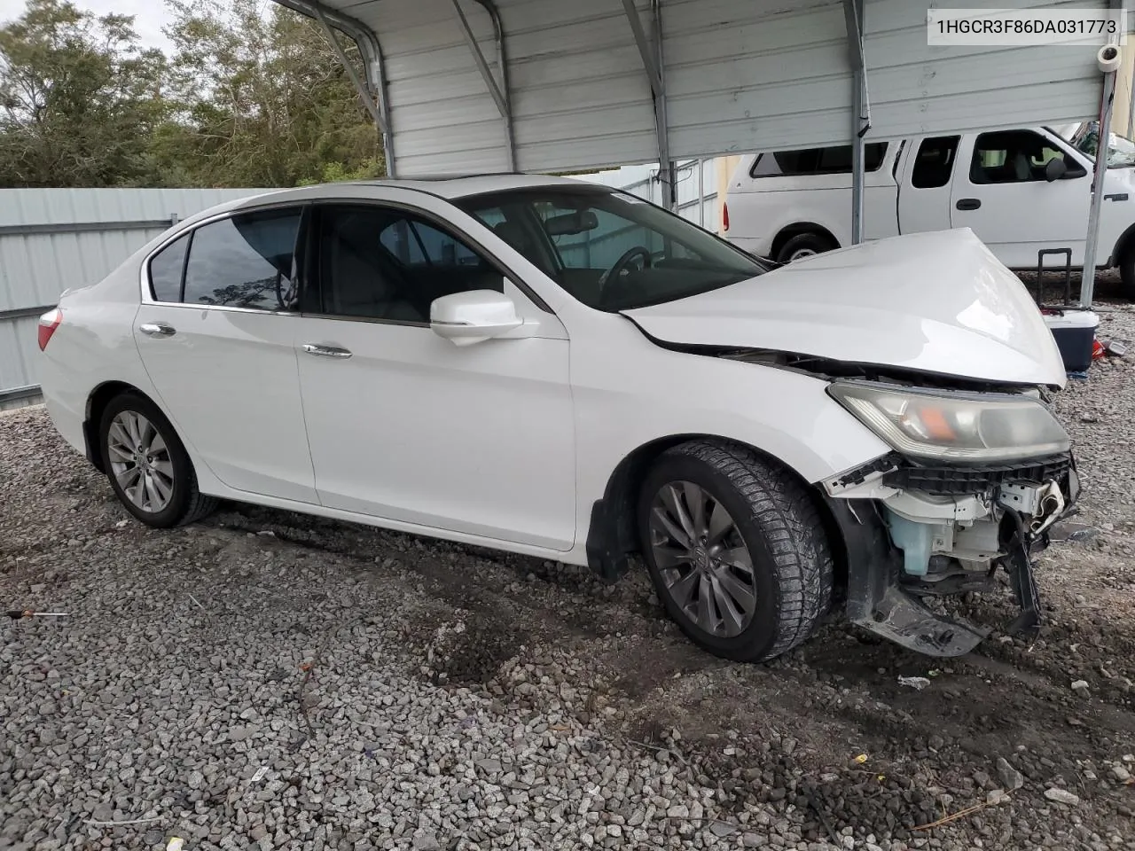 2013 Honda Accord Exl VIN: 1HGCR3F86DA031773 Lot: 80452224