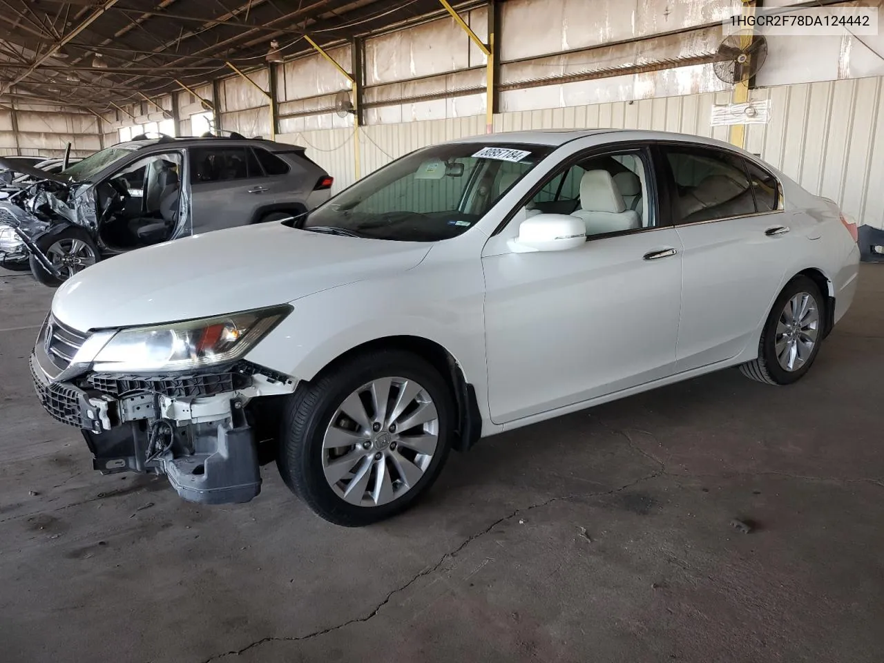 2013 Honda Accord Ex VIN: 1HGCR2F78DA124442 Lot: 80957184