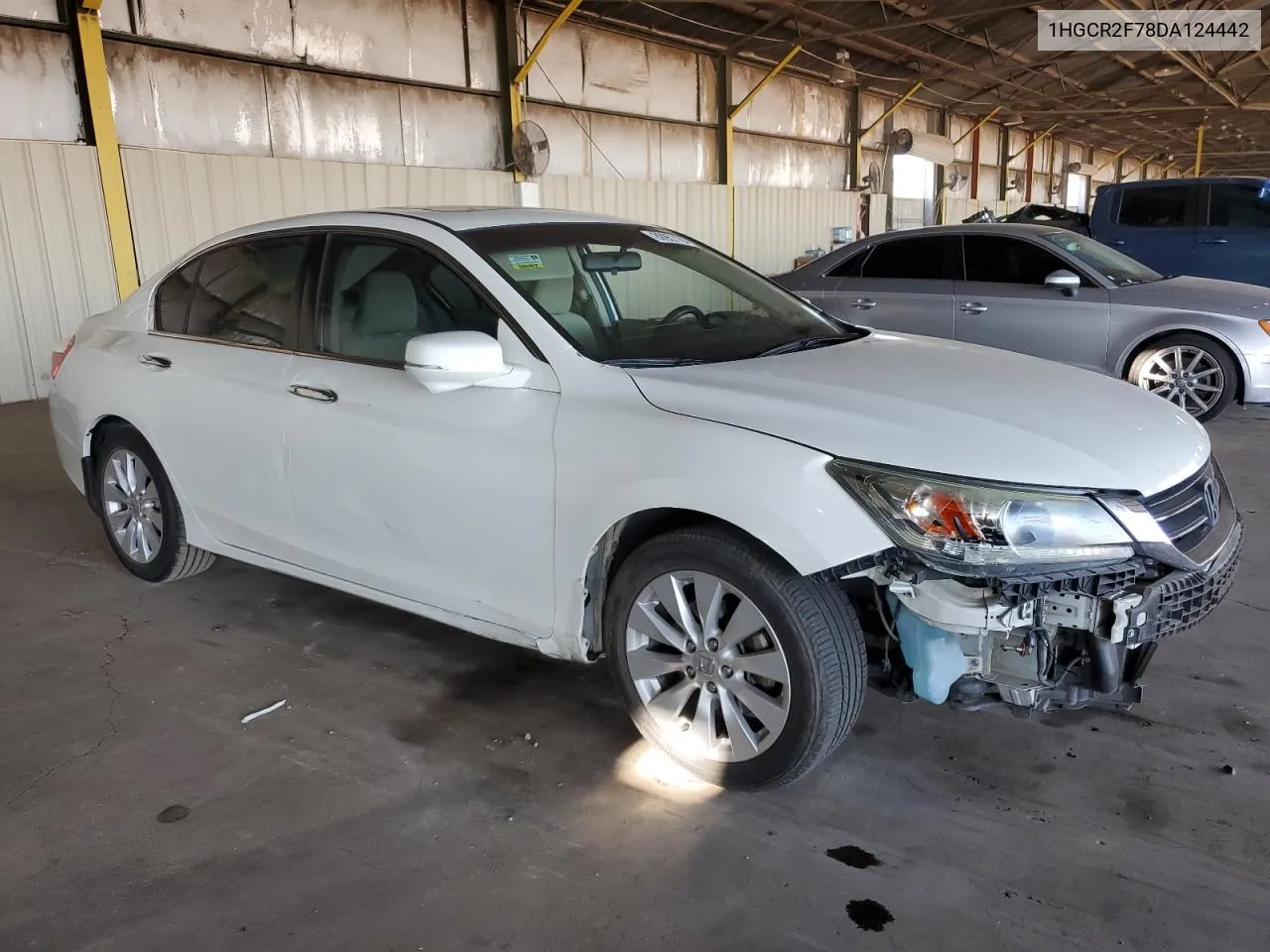 2013 Honda Accord Ex VIN: 1HGCR2F78DA124442 Lot: 80957184