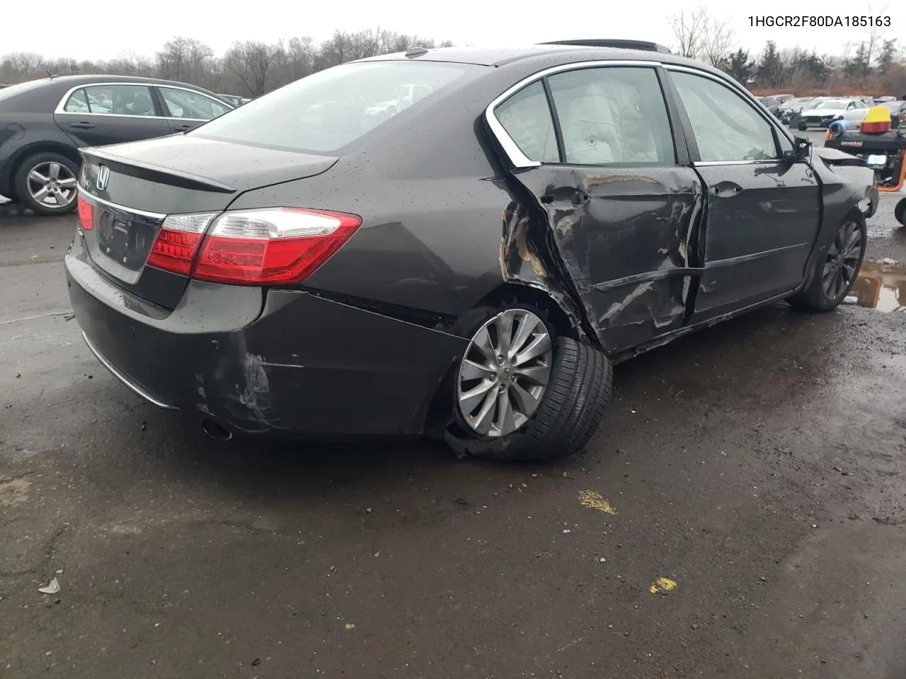 1HGCR2F80DA185163 2013 Honda Accord Exl