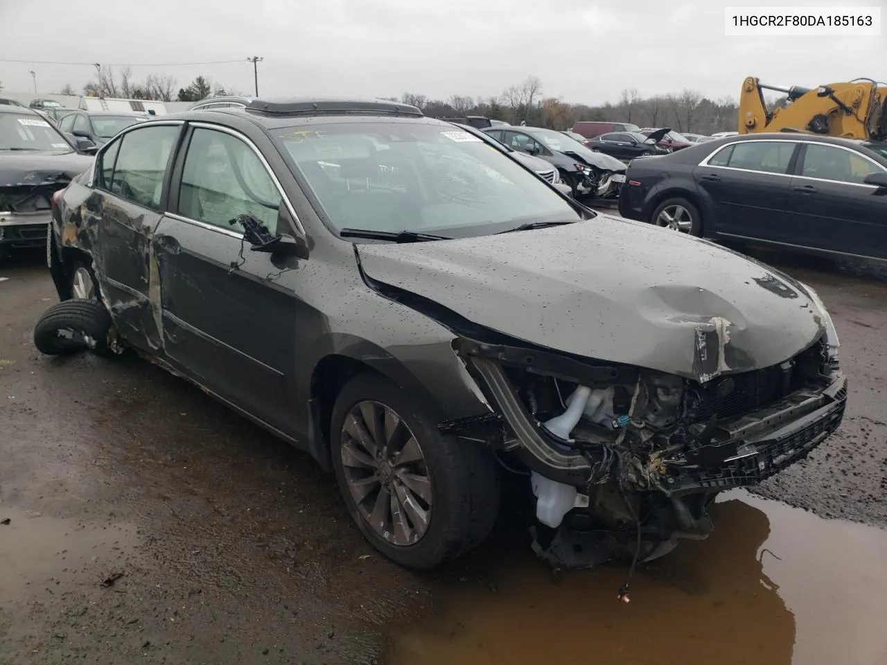 1HGCR2F80DA185163 2013 Honda Accord Exl