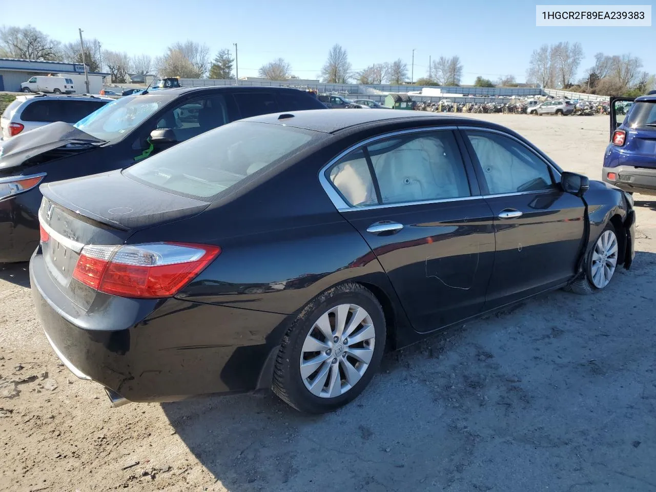 2014 Honda Accord Exl VIN: 1HGCR2F89EA239383 Lot: 46288074