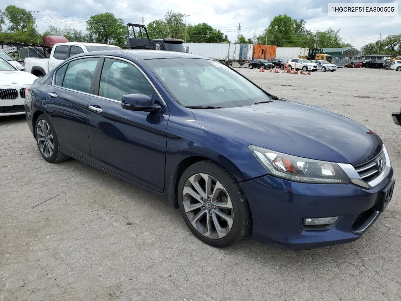 2014 Honda Accord Sport VIN: 1HGCR2F51EA800505 Lot: 51489184