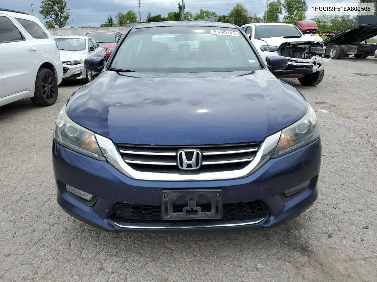 2014 Honda Accord Sport VIN: 1HGCR2F51EA800505 Lot: 51489184