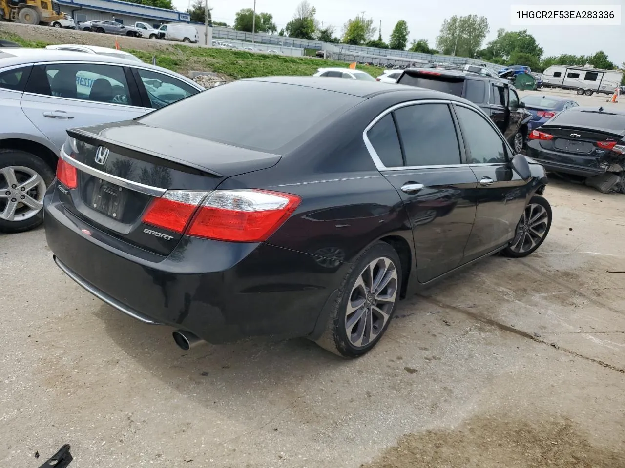 1HGCR2F53EA283336 2014 Honda Accord Sport