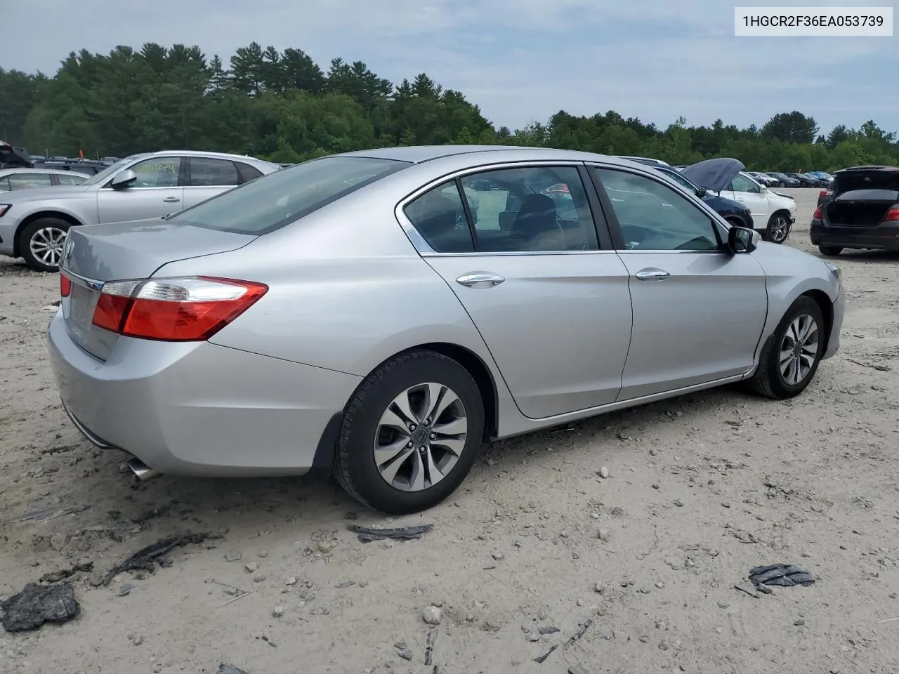 2014 Honda Accord Lx VIN: 1HGCR2F36EA053739 Lot: 58124424