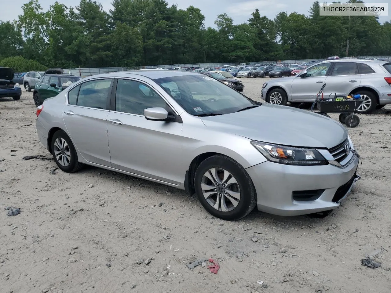 1HGCR2F36EA053739 2014 Honda Accord Lx