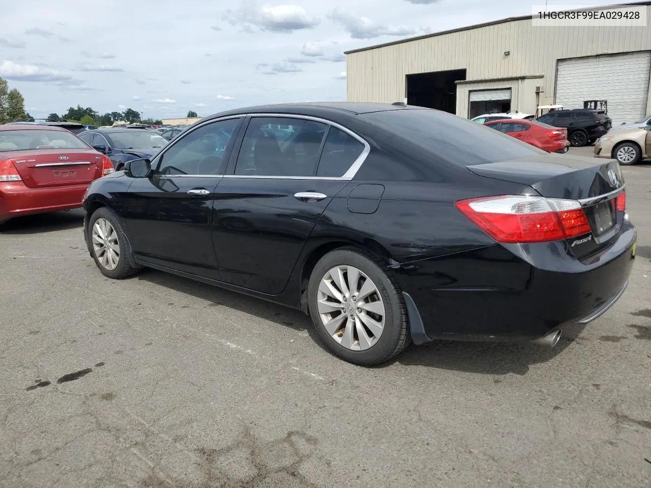 2014 Honda Accord Touring VIN: 1HGCR3F99EA029428 Lot: 58280404