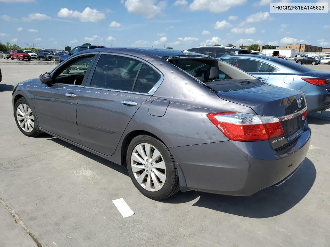 2014 Honda Accord Exl VIN: 1HGCR2F81EA145823 Lot: 58785494