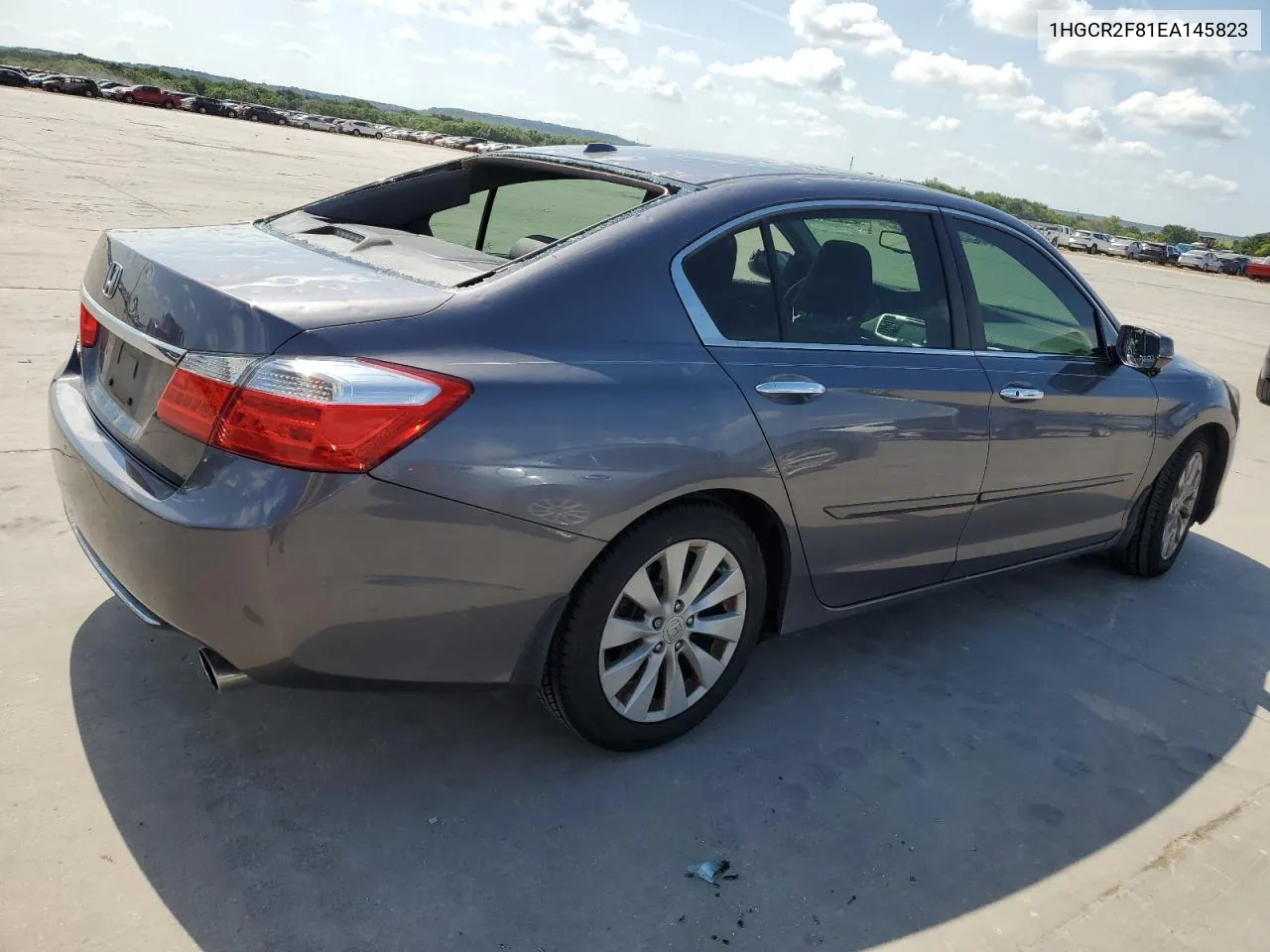 2014 Honda Accord Exl VIN: 1HGCR2F81EA145823 Lot: 58785494