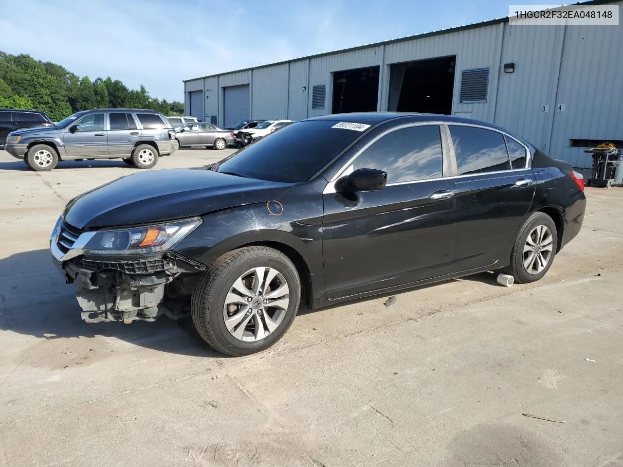 2014 Honda Accord Lx VIN: 1HGCR2F32EA048148 Lot: 59721104