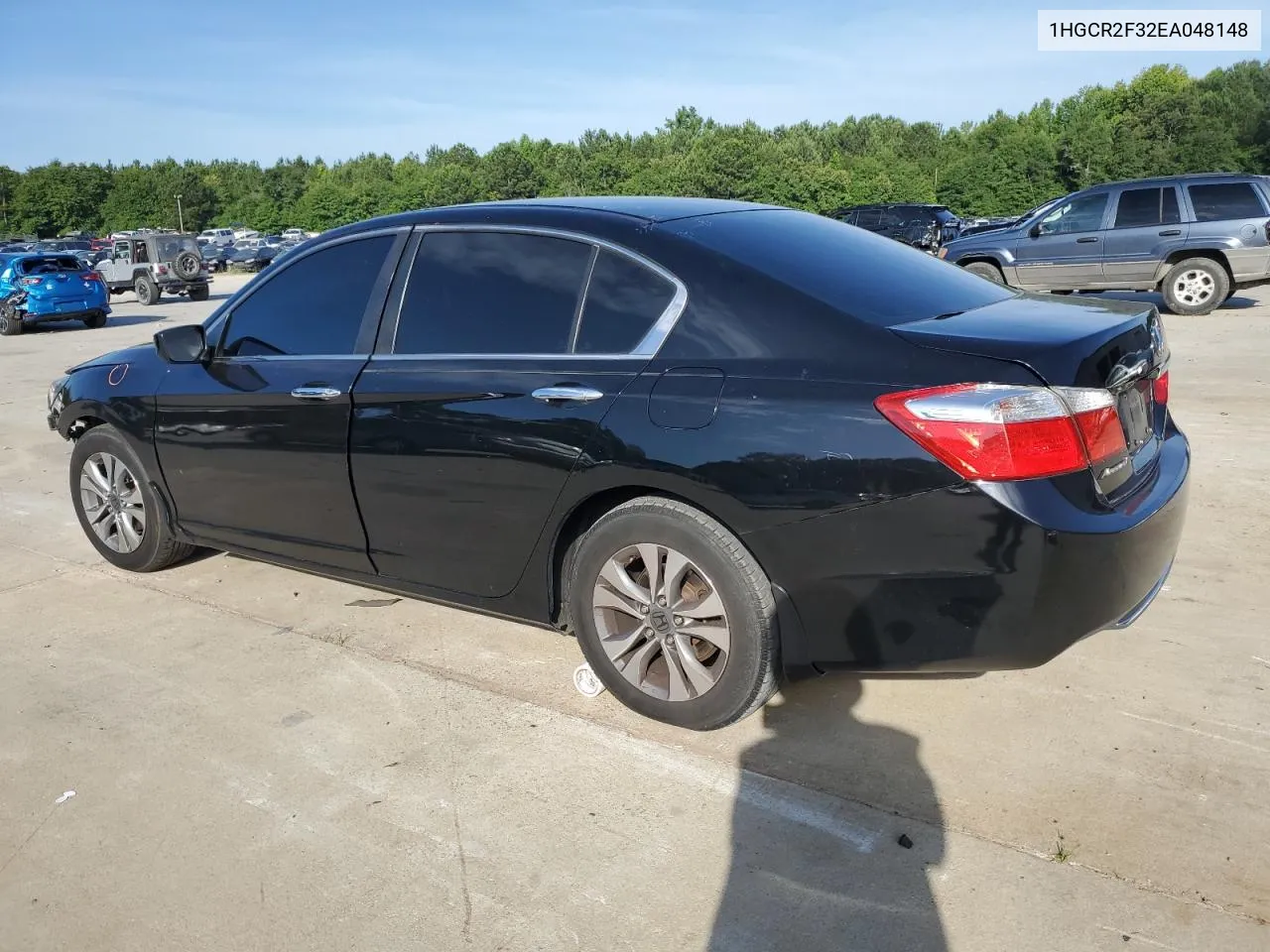 2014 Honda Accord Lx VIN: 1HGCR2F32EA048148 Lot: 59721104