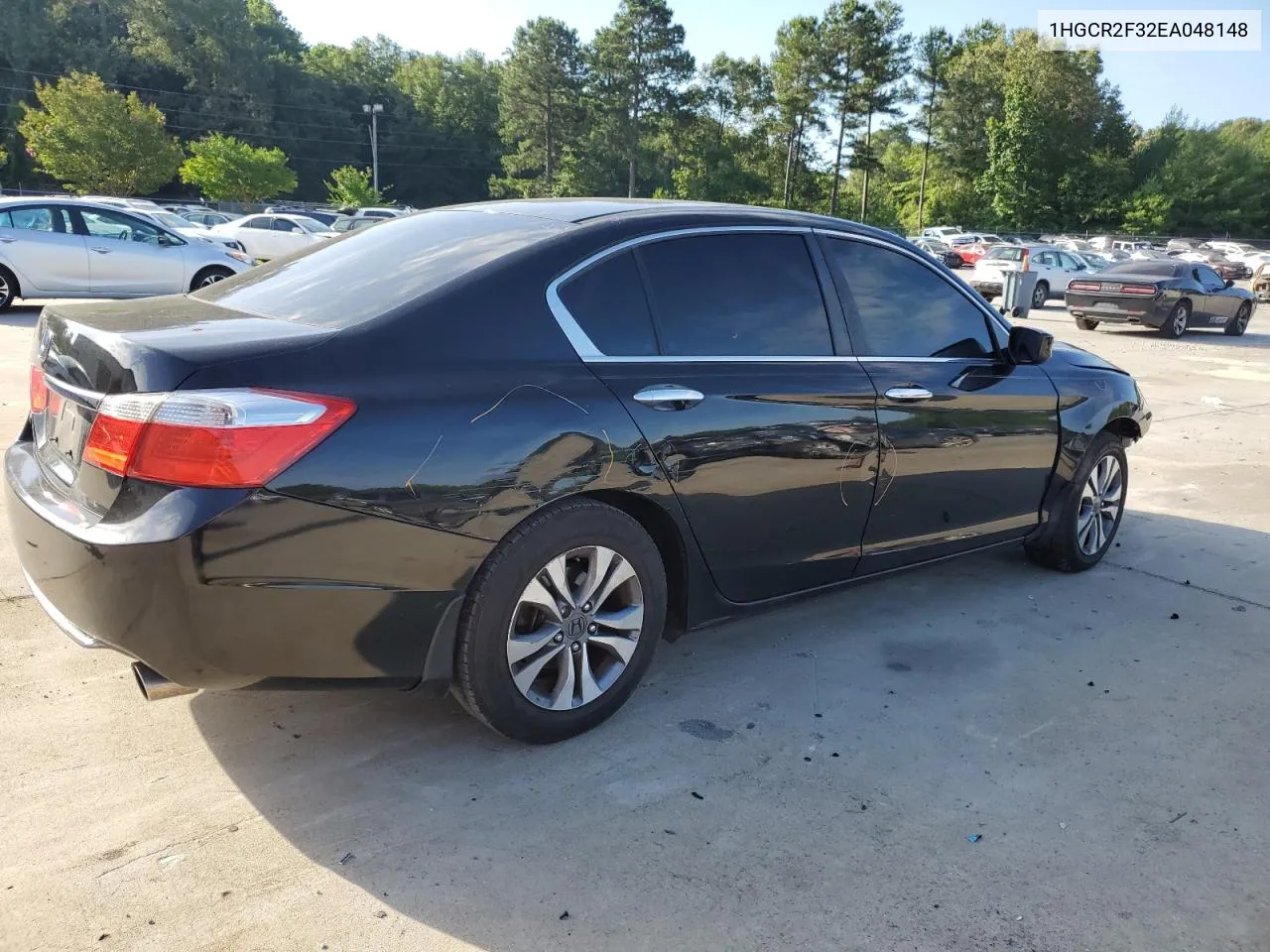 2014 Honda Accord Lx VIN: 1HGCR2F32EA048148 Lot: 59721104