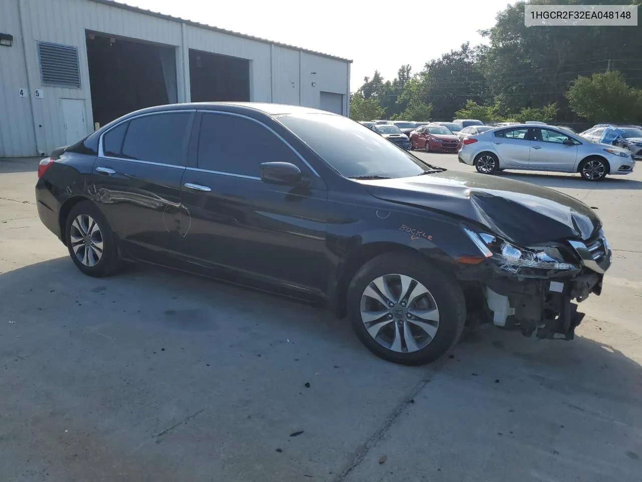 2014 Honda Accord Lx VIN: 1HGCR2F32EA048148 Lot: 59721104