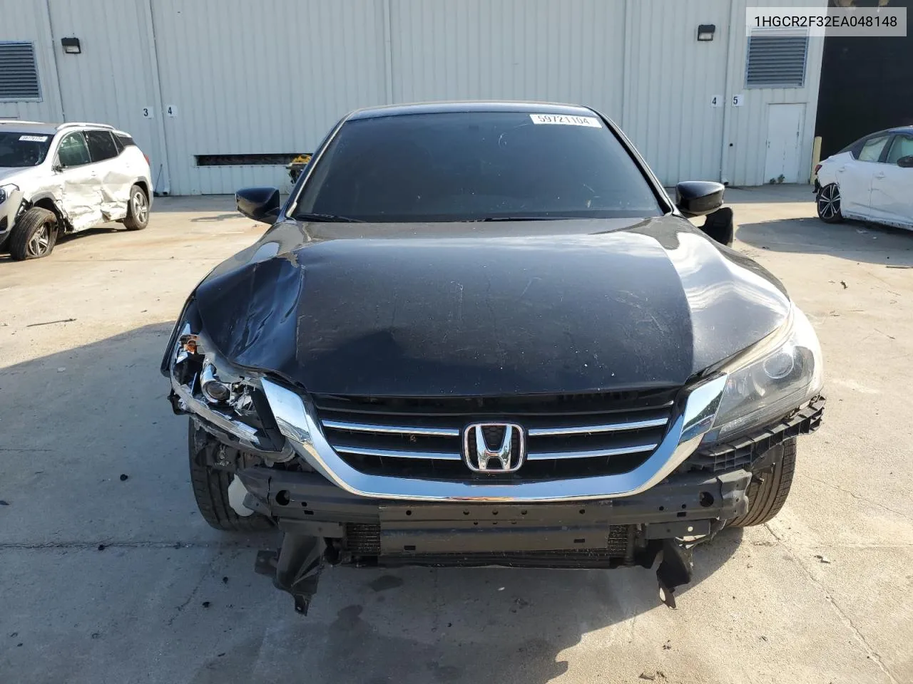 2014 Honda Accord Lx VIN: 1HGCR2F32EA048148 Lot: 59721104