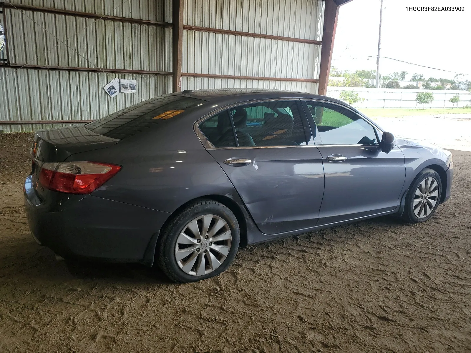 1HGCR3F82EA033909 2014 Honda Accord Exl