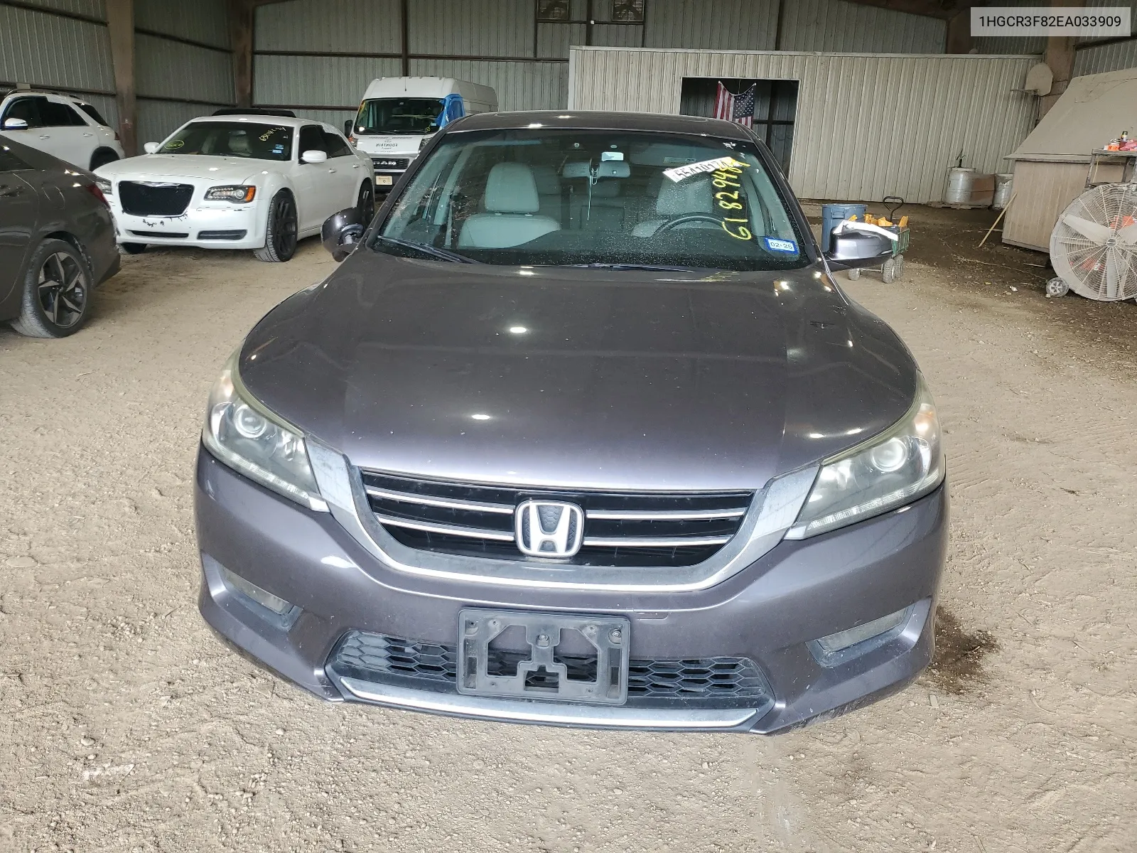 1HGCR3F82EA033909 2014 Honda Accord Exl