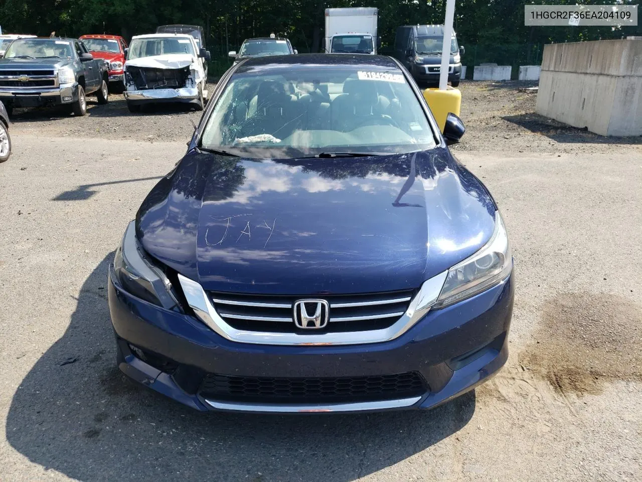 1HGCR2F36EA204109 2014 Honda Accord Lx