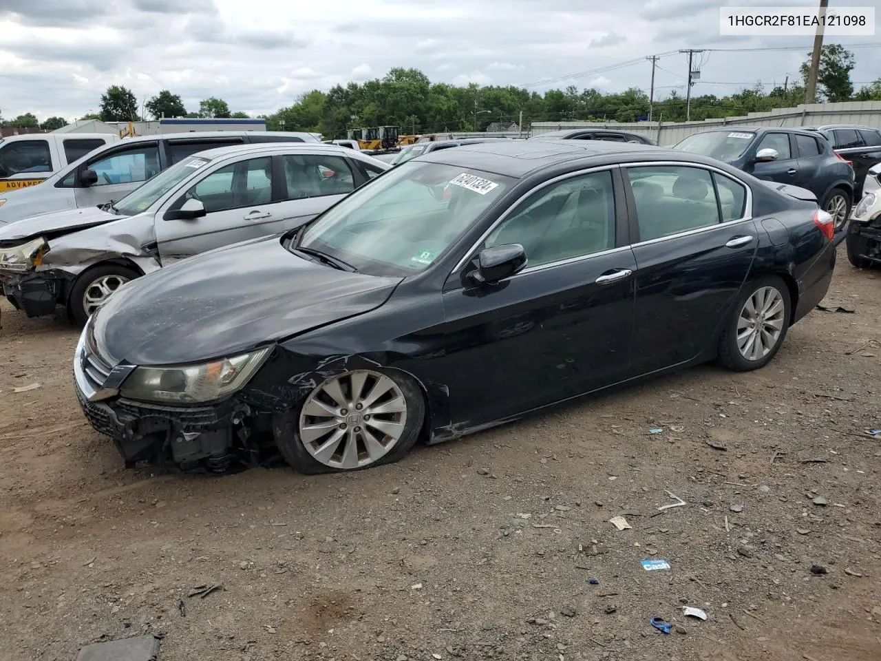 2014 Honda Accord Exl VIN: 1HGCR2F81EA121098 Lot: 62401324