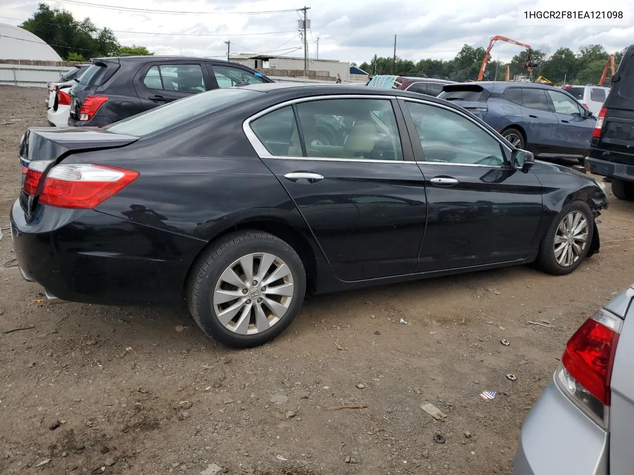 2014 Honda Accord Exl VIN: 1HGCR2F81EA121098 Lot: 62401324