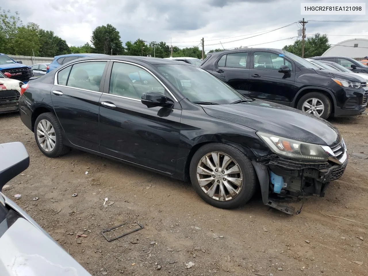 2014 Honda Accord Exl VIN: 1HGCR2F81EA121098 Lot: 62401324