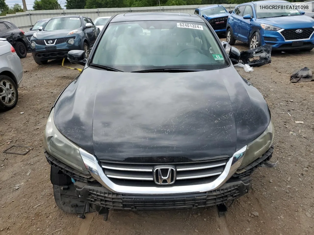 2014 Honda Accord Exl VIN: 1HGCR2F81EA121098 Lot: 62401324