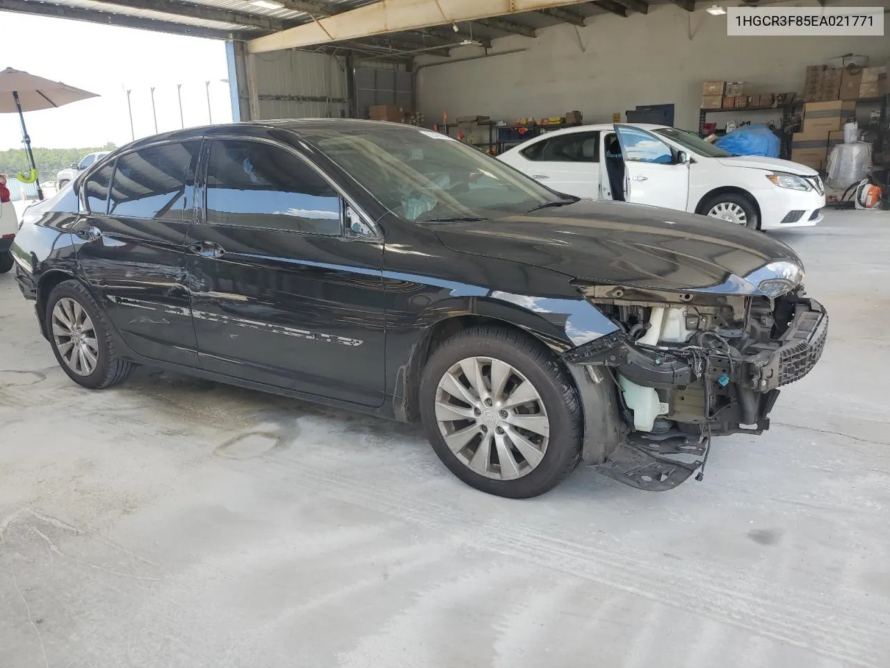 1HGCR3F85EA021771 2014 Honda Accord Exl