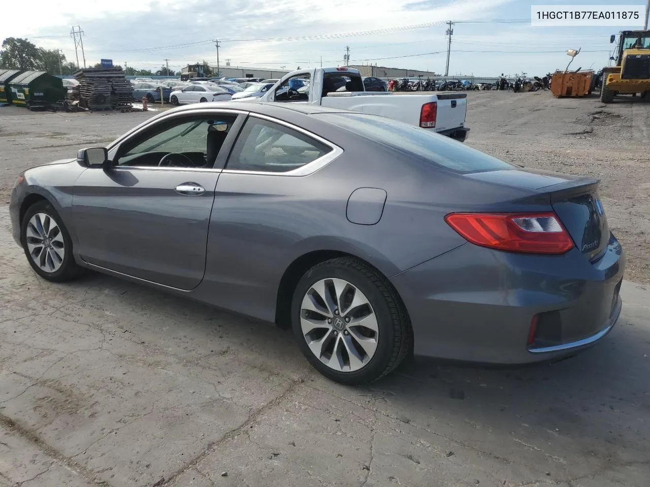 1HGCT1B77EA011875 2014 Honda Accord Ex