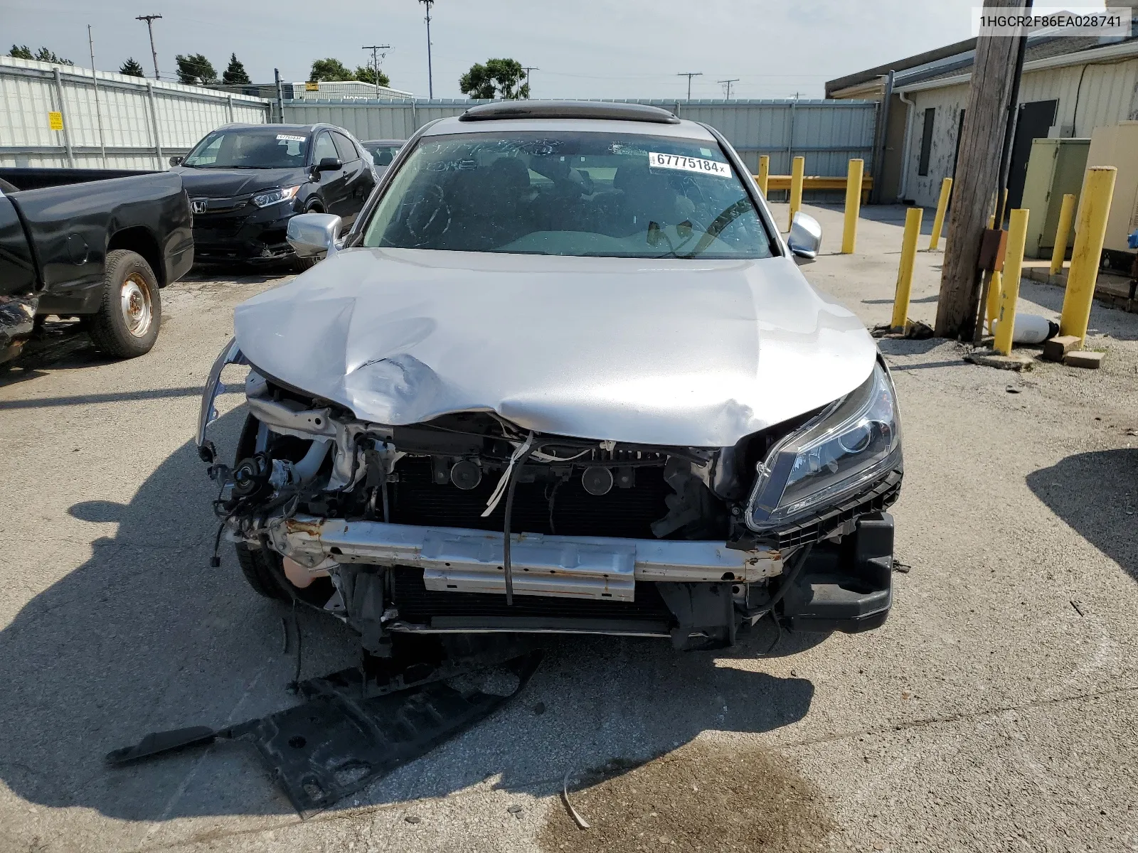 1HGCR2F86EA028741 2014 Honda Accord Exl