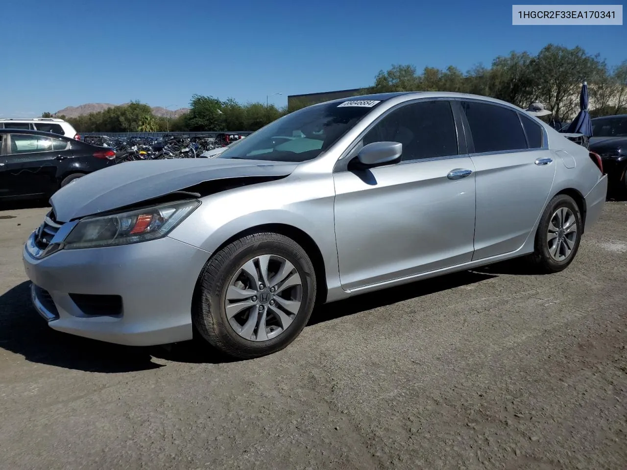 1HGCR2F33EA170341 2014 Honda Accord Lx