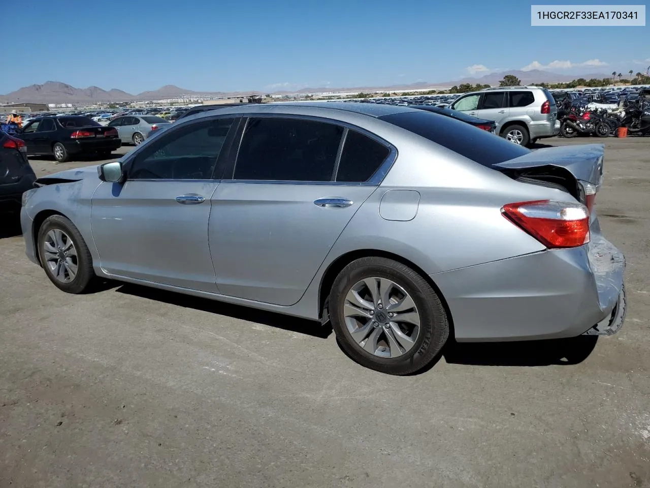 2014 Honda Accord Lx VIN: 1HGCR2F33EA170341 Lot: 69046884