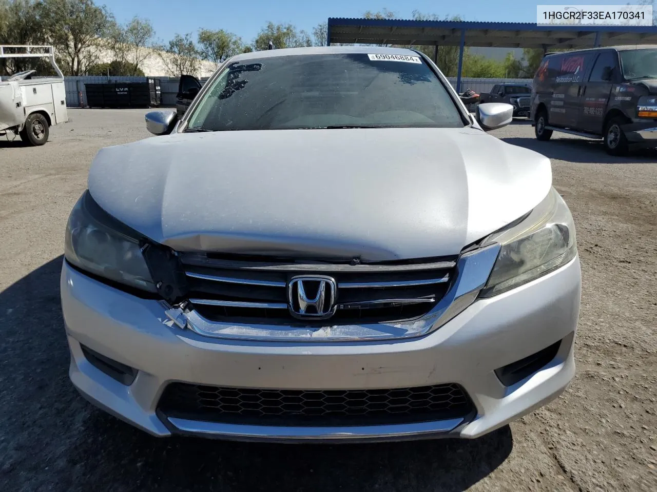 2014 Honda Accord Lx VIN: 1HGCR2F33EA170341 Lot: 69046884