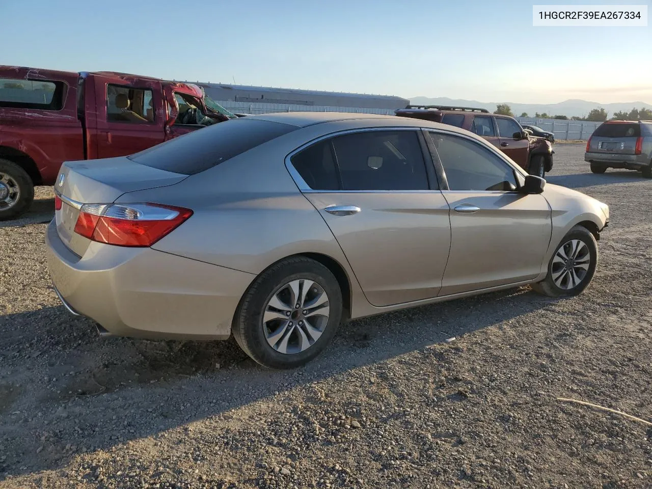 2014 Honda Accord Lx VIN: 1HGCR2F39EA267334 Lot: 69989194