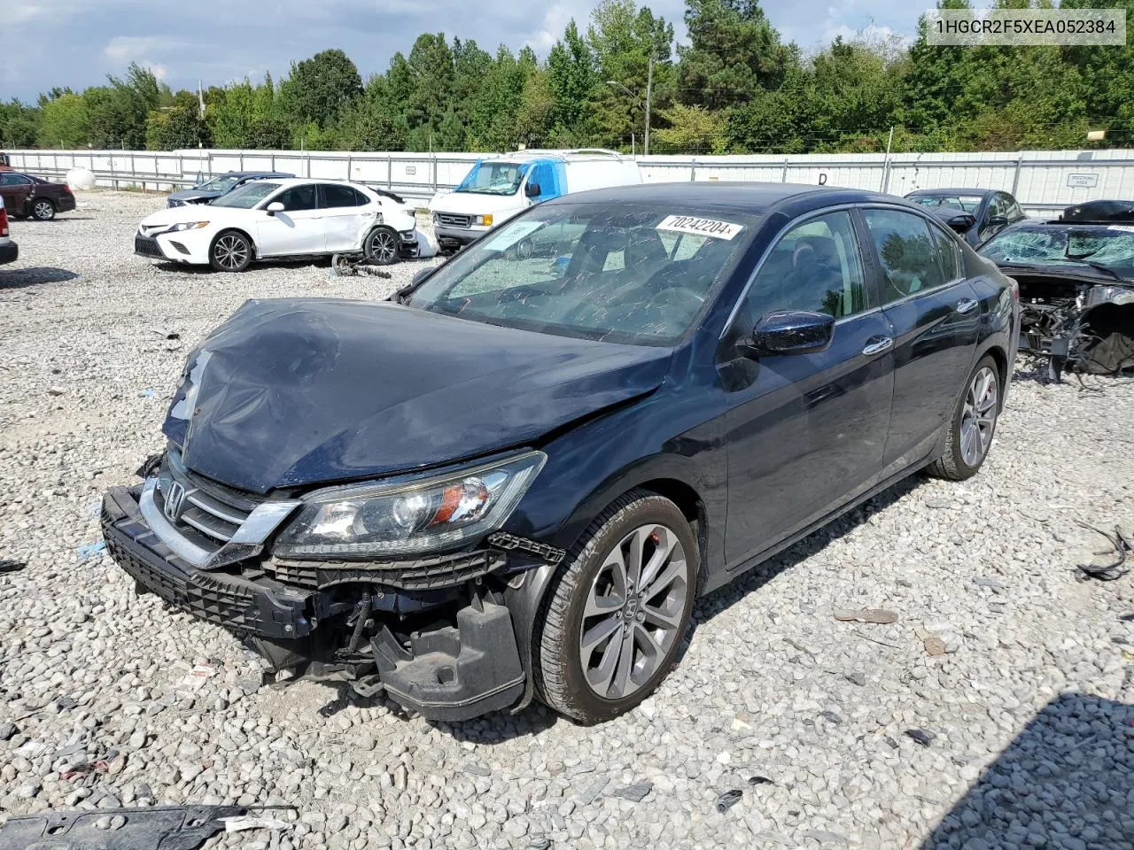 2014 Honda Accord Sport VIN: 1HGCR2F5XEA052384 Lot: 70242204