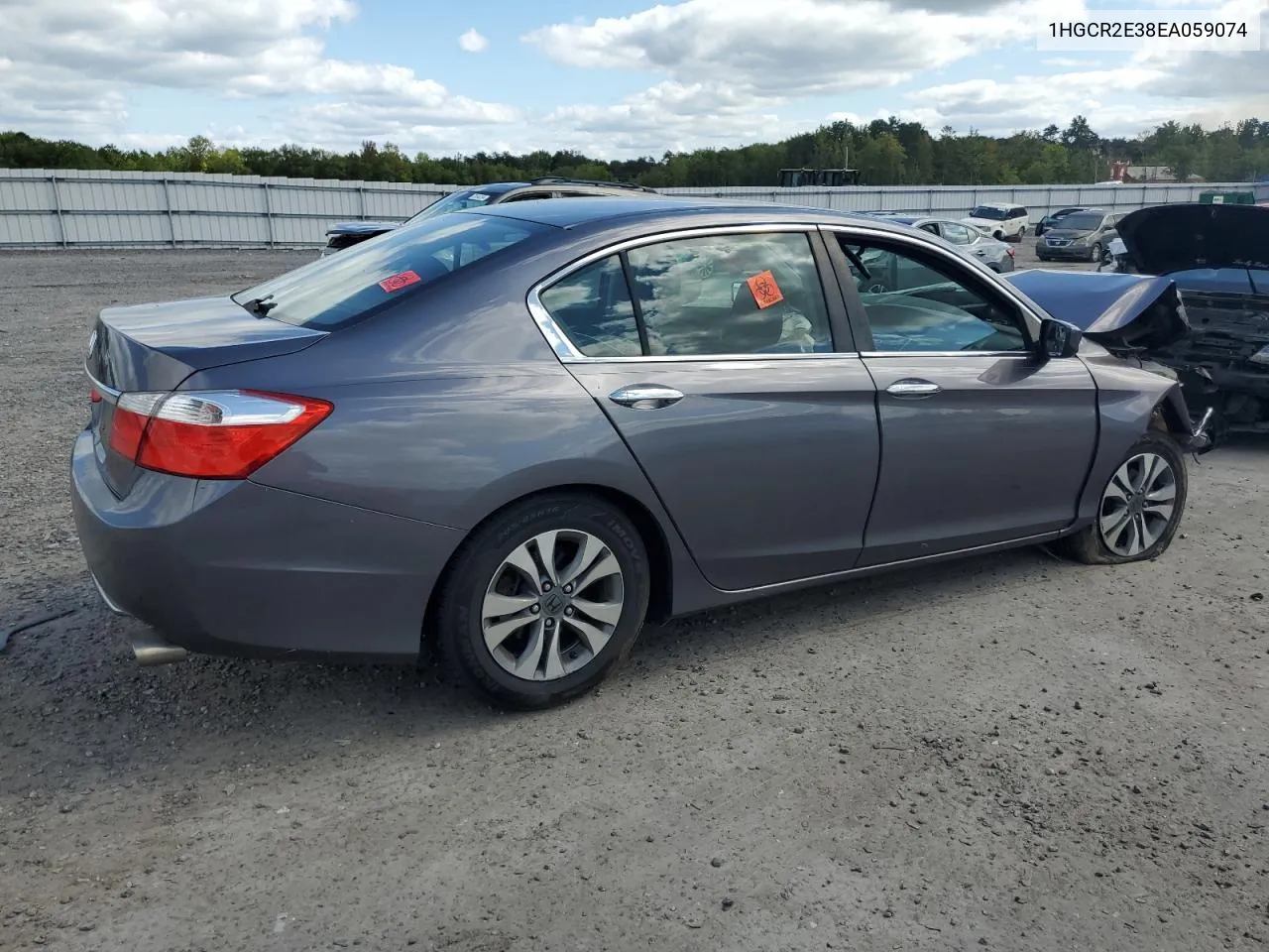 2014 Honda Accord Lx VIN: 1HGCR2E38EA059074 Lot: 70450884