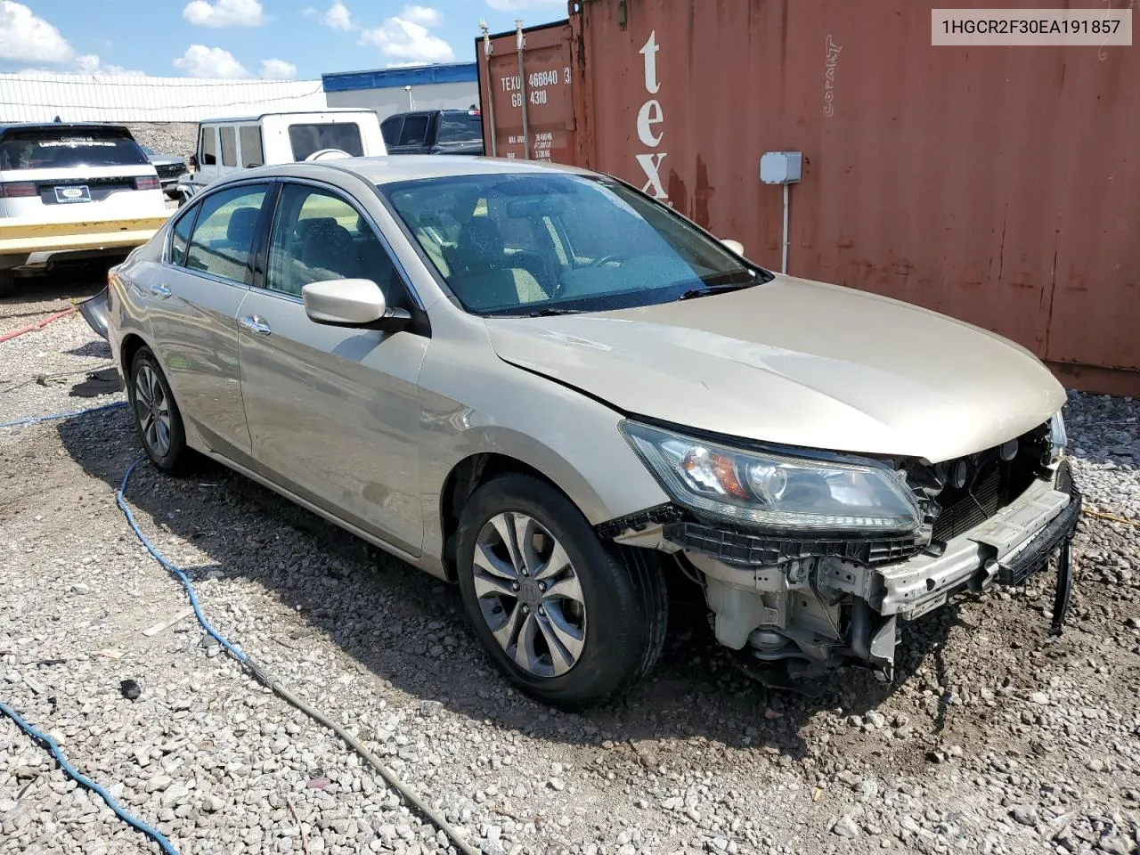 1HGCR2F30EA191857 2014 Honda Accord Lx