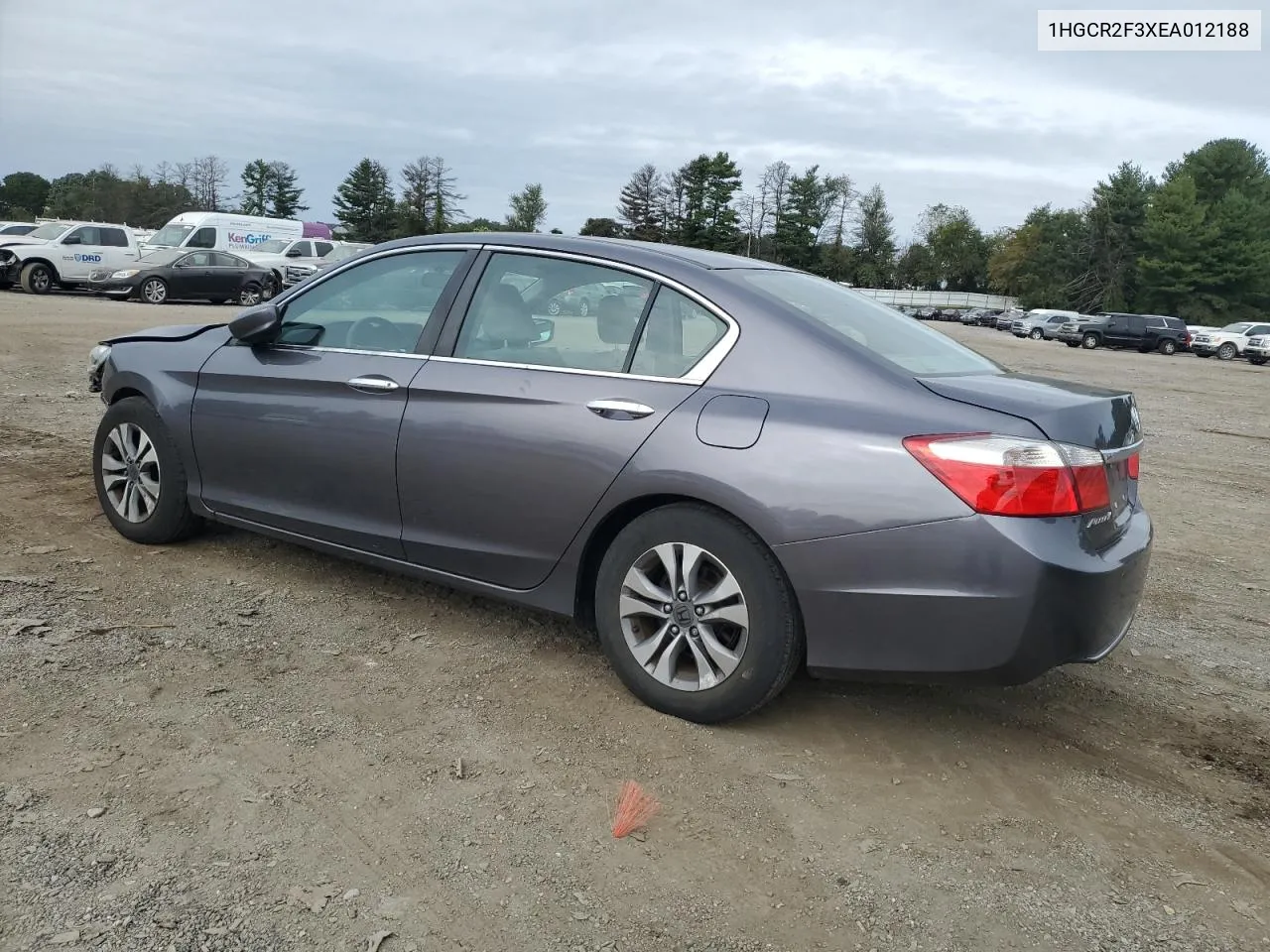 2014 Honda Accord Lx VIN: 1HGCR2F3XEA012188 Lot: 71449594