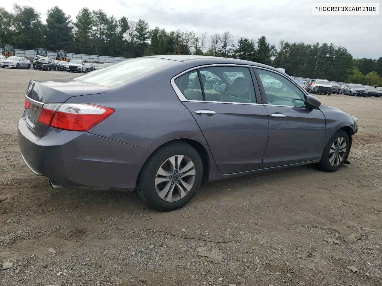 2014 Honda Accord Lx VIN: 1HGCR2F3XEA012188 Lot: 71449594