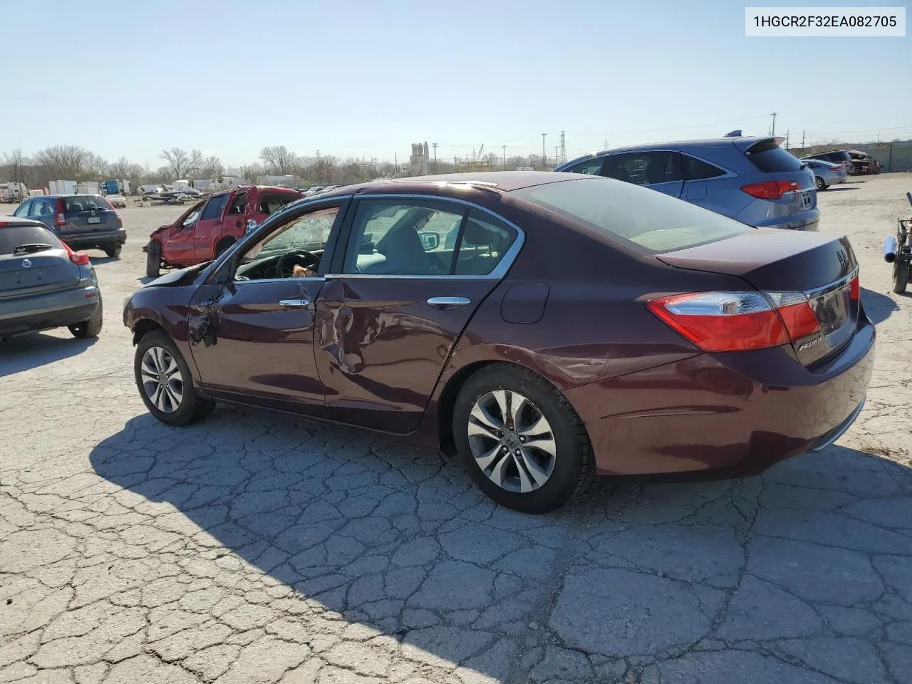 2014 Honda Accord Lx VIN: 1HGCR2F32EA082705 Lot: 71519644