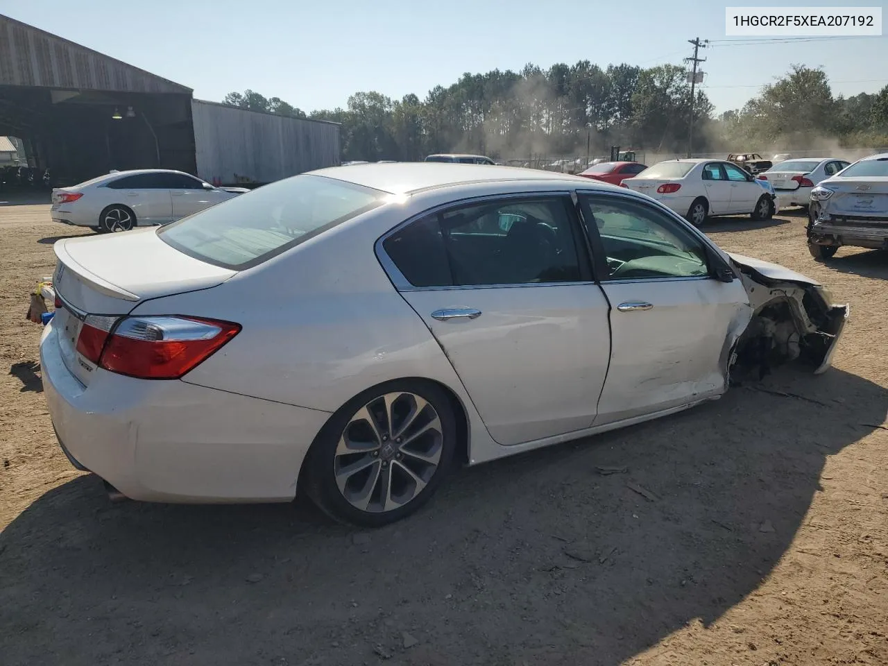 2014 Honda Accord Sport VIN: 1HGCR2F5XEA207192 Lot: 72361104