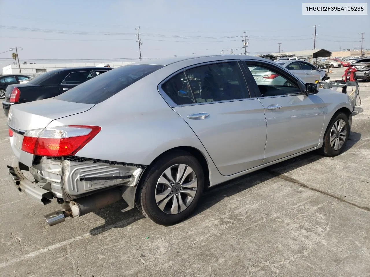 2014 Honda Accord Lx VIN: 1HGCR2F39EA105235 Lot: 72583574