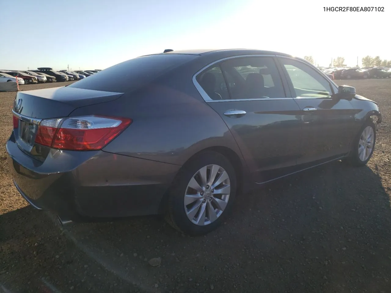 2014 Honda Accord Exl VIN: 1HGCR2F80EA807102 Lot: 72673734