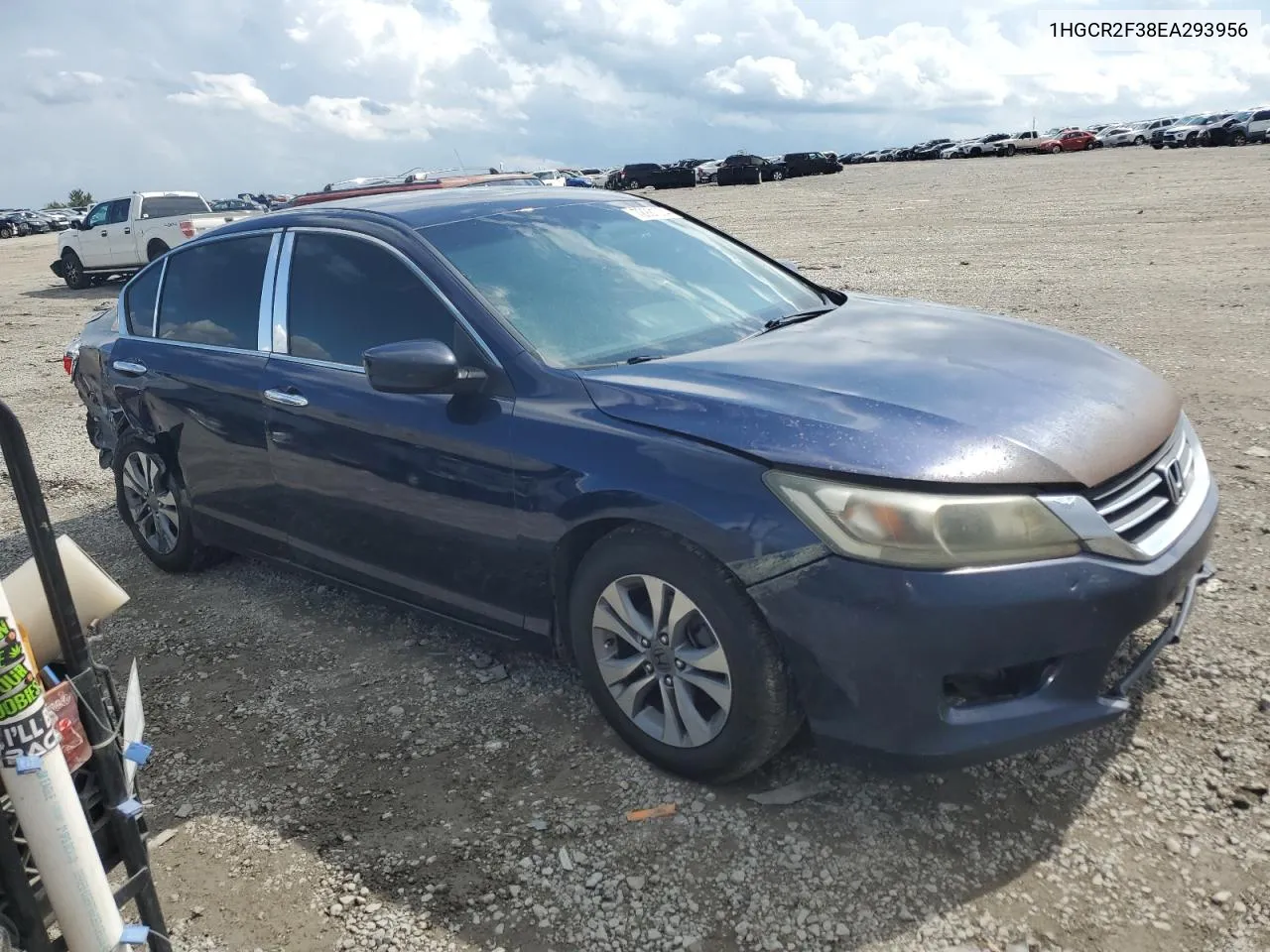 2014 Honda Accord Lx VIN: 1HGCR2F38EA293956 Lot: 72921004