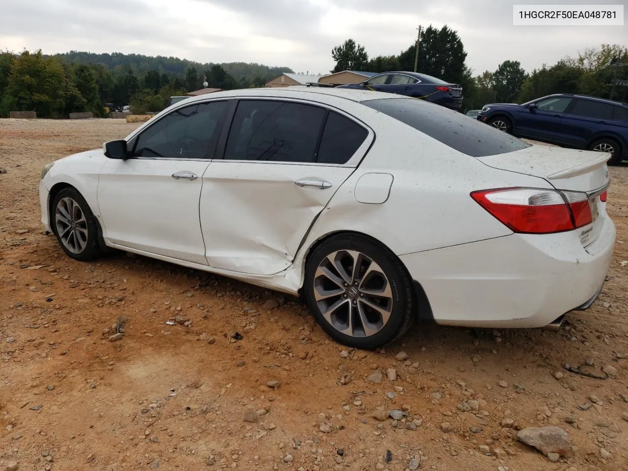 1HGCR2F50EA048781 2014 Honda Accord Sport