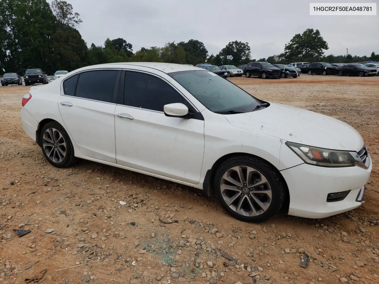 1HGCR2F50EA048781 2014 Honda Accord Sport