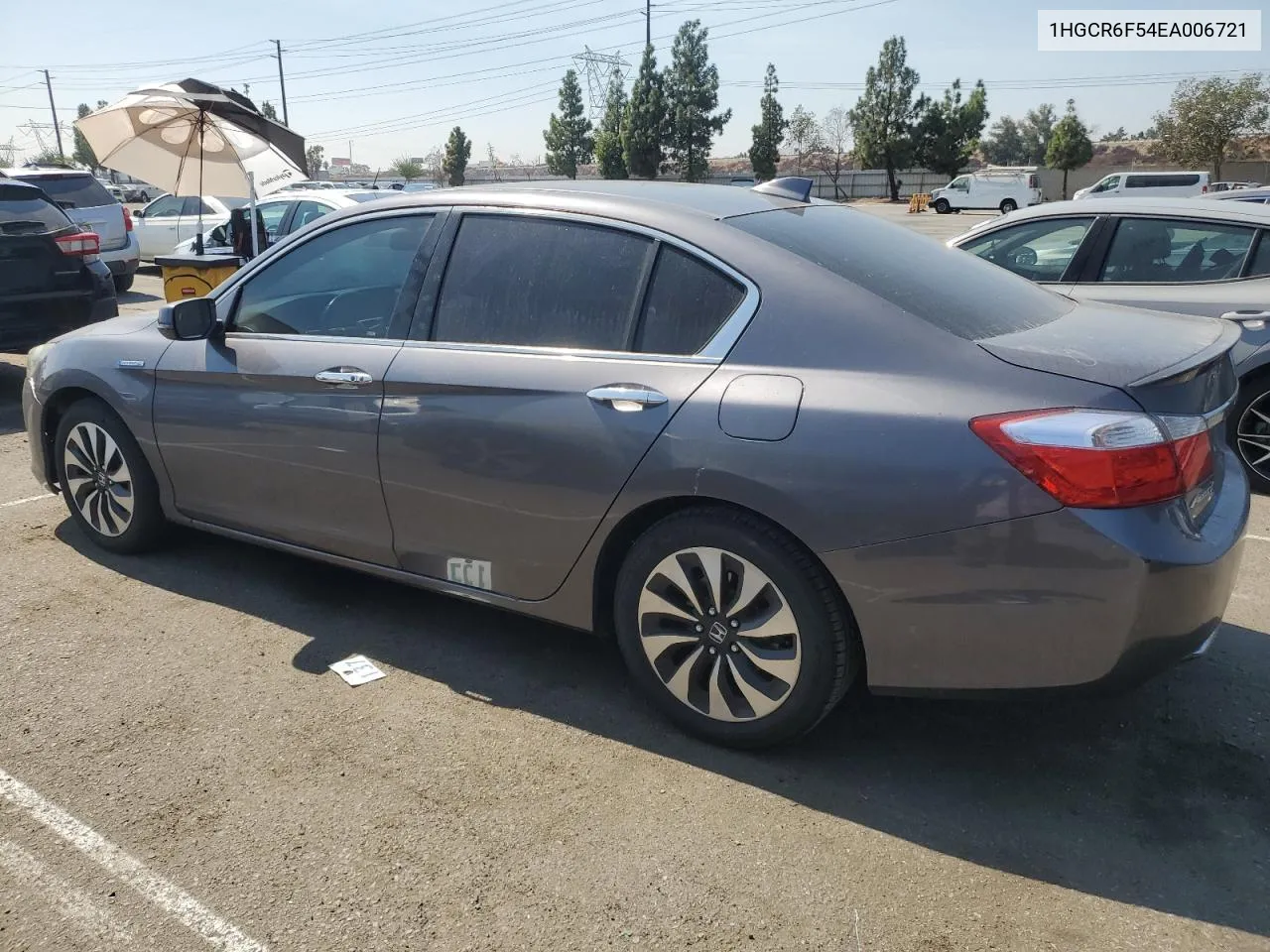 2014 Honda Accord Hybrid Exl VIN: 1HGCR6F54EA006721 Lot: 73423454